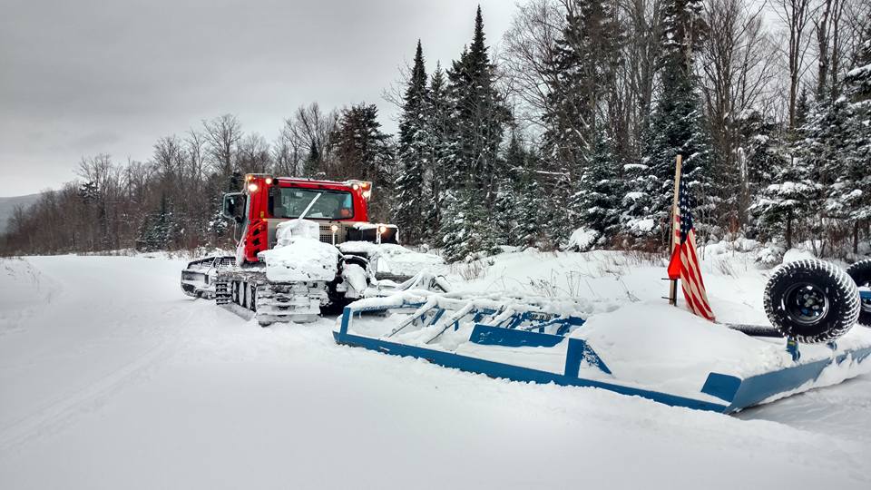 Pittsburg NH Snowmobile Trail Report – January 17th, 2017