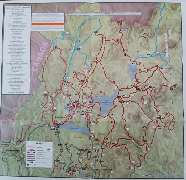 Snowmobile Trail Map - Image 2